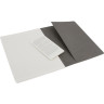 Блокнот MOLESKINE Cahier Journal Large, линейка, серый — набор 3 шт. CH316