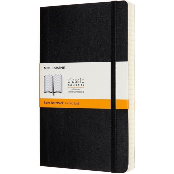 Блокнот MOLESKINE Classic Soft Expanded Large, пунктир, чёрный