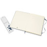 Блокнот MOLESKINE Classic XLarge, линейка, синий сапфир QP090B20