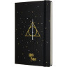 Блокнот MOLESKINE LE HARRY POTTER LARGE линейка, черный LEHP02QP060G
