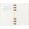 Еженедельник MOLESKINE Academic Spiral Large 150×210 мм, киви DHSPK5212AMWH3