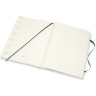 Еженедельник MOLESKINE Classic Soft WKNT XL, синий сапфир DSB2012WN4