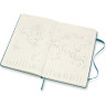 Еженедельник MOLESKINE CLASSIC WKNT Large (тёмно-бирюзовый) DHK3412WN3