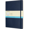 Блокнот MOLESKINE Classic Soft XLarge, пунктирная разметка, синий сапфир QP624B20