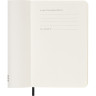 Еженедельник MOLESKINE Classic Soft Weekly Pocket, черный DSB12WN2